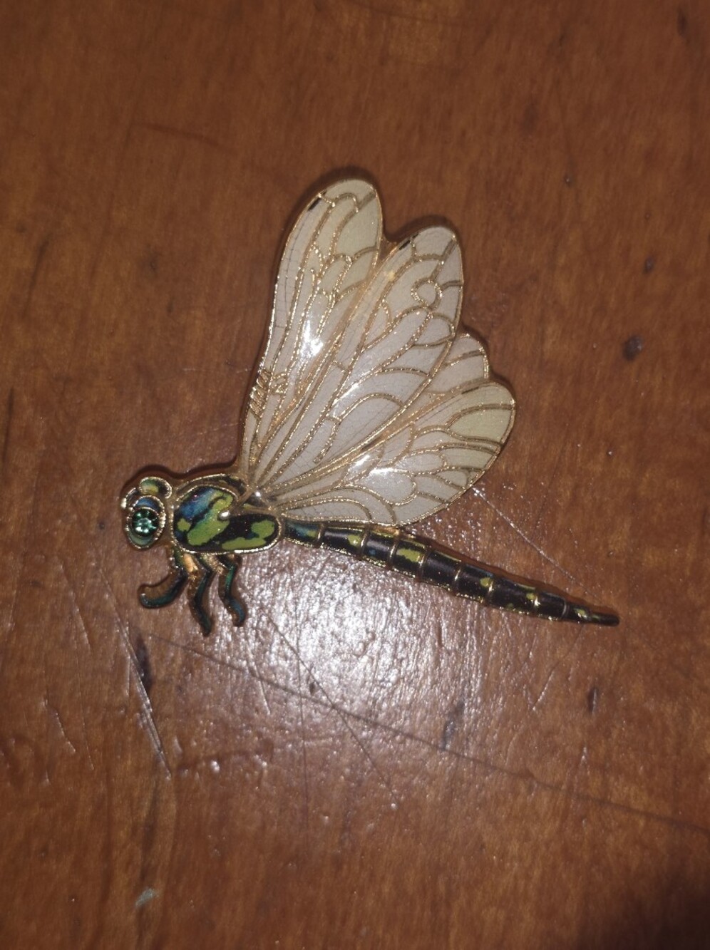 Dragonfly Ladies Metal Brooch